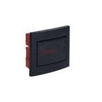 Centralino da Incasso 8 moduli Nero e Portello Fumè 250x215x75mm FAEG