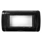 Placca Idrobox IP55 4 Posti Nera Compatibile Bticino Matix