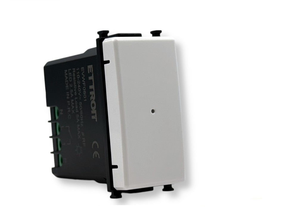 Deviatore Smart Wifi Connesso app Tuya Compatibile con Vimar Plana Ettroit