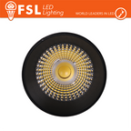FSL Proiettore a Binario Trifase Nero CCT 3white 3000-4000-6500k 30W 3500lm 36°