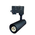 Proiettore a Binario Trifase Nero In Alluminio Per Lampadina GU10