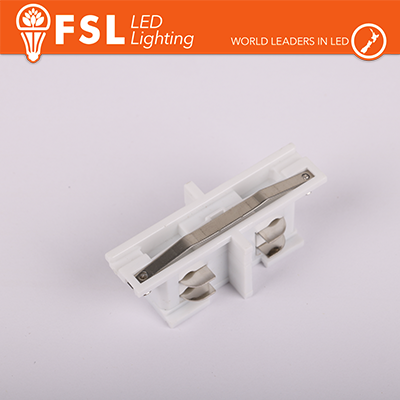 FSL Connettore Forma I Mini per Binario Trifase Colore Bianco