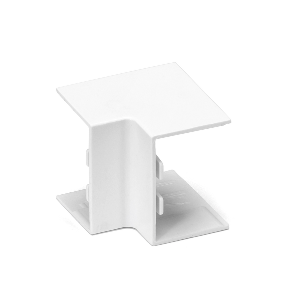Angolo Interno Per 2 Canaline Passacavi 40X25 In Plastica Bianco