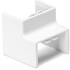 Angolo Interno Per 2 Canaline Passacavi 40X25 In Plastica Bianco