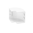 Angolo Esterno Per 2 Canaline Passacavi 40X25 In Plastica Bianco