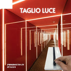 Kit 7 Pezzi Taglio di Luce Led Integrati Nel Cartongesso 2 mt x 12 cm