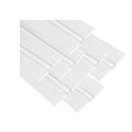 Kit 7 Pezzi Taglio di Luce Led Integrati Nel Cartongesso 2 mt x 12 cm