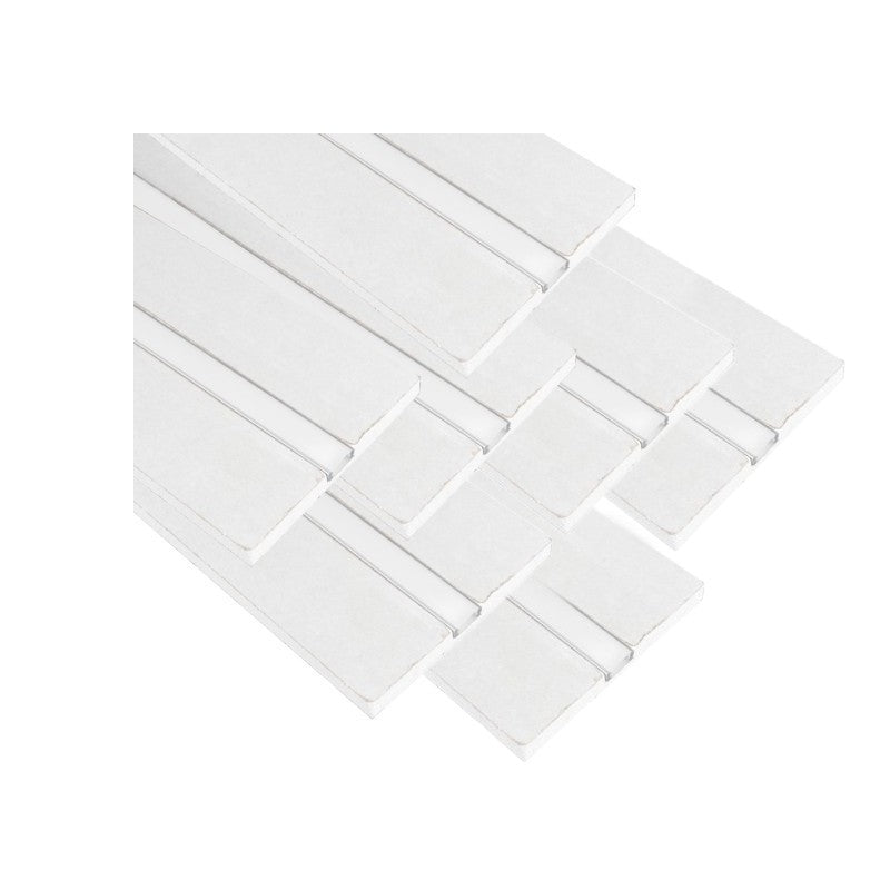 Kit 7 Pezzi Taglio di Luce Led Integrati Nel Cartongesso 2 mt x 12 cm