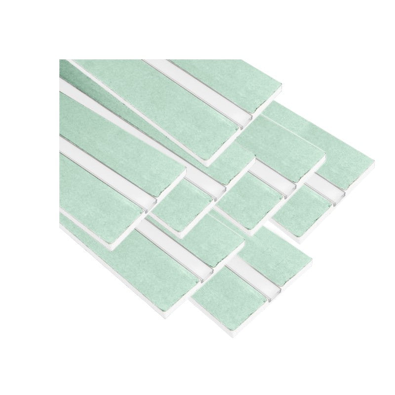 Kit 7 Pezzi Taglio di Luce Idrorepellente Integrati Nel Cartongesso 2 mt x 12 cm