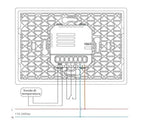 Cronotermostato Da Incasso 503 Touch Smart WI-FI 230V Caldo e Freddo