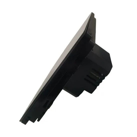 Cronotermostato Da Incasso Nero per Scatola 503 230V Caldo/Freddo