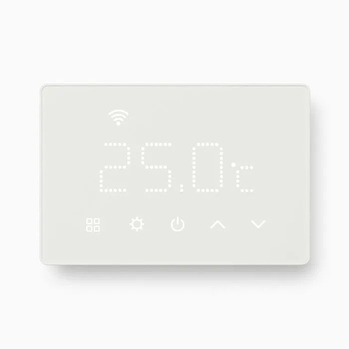 Cronotermostato Da Incasso Bianco per Scatola 503 230V Caldo/Freddo