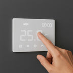 Cronotermostato Da Incasso Bianco per Scatola 503 230V Caldo/Freddo