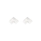 Connettore Angolare per Strisce LED COB Monocolore da 8mm IP20 - CF 2PZ