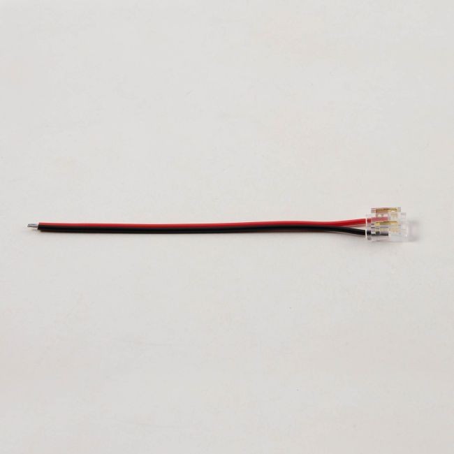 Connettore di Alimentazione per strisce LED COB Monocolore da 8mm - CF 2PZ