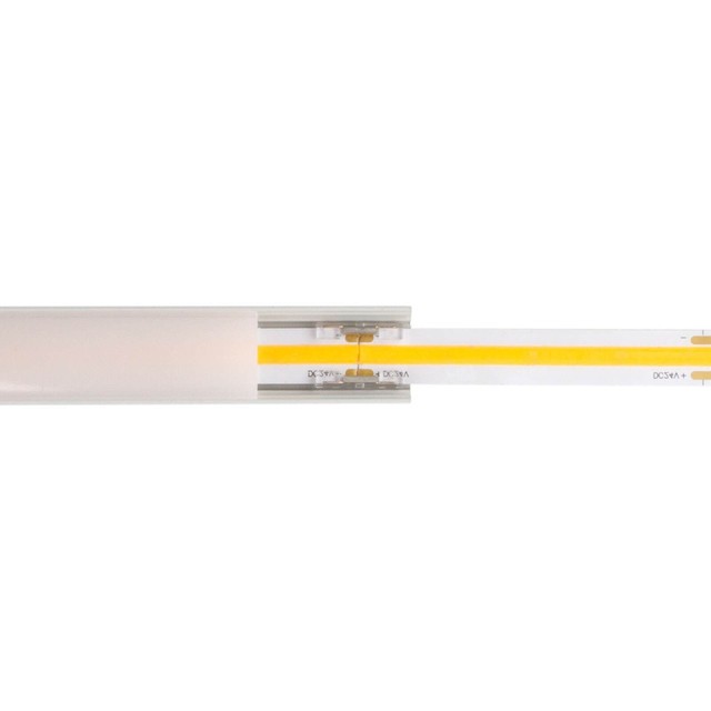 Connettore Lineare per Due Strisce LED COB Monocolore da 8mm - CF 2PZ
