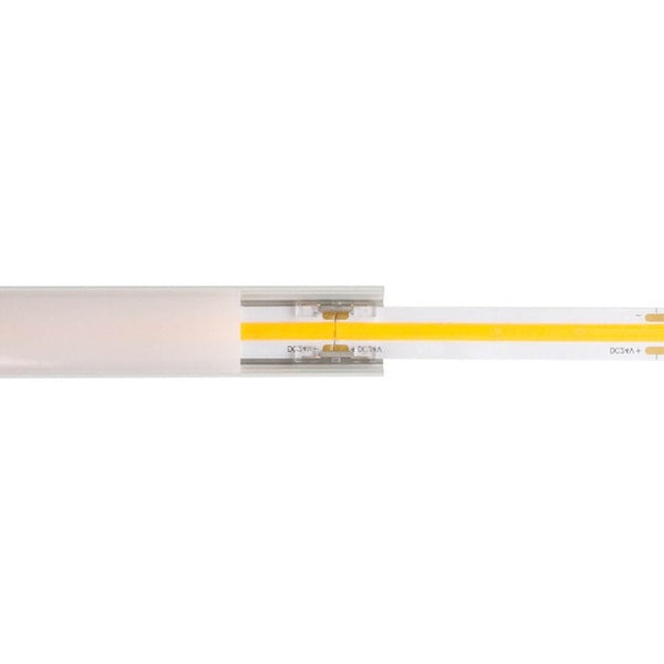 Connettore Lineare per Due Strisce LED COB Monocolore da 8mm - CF 2PZ
