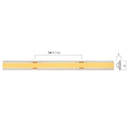 Striscia Led COB Arelux XSOLIS IP67 3000K 10W/MT 890LM/MT CRI 90