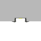 Profilo in Alluminio 2 Metri da Incasso per Striscia Led Nero