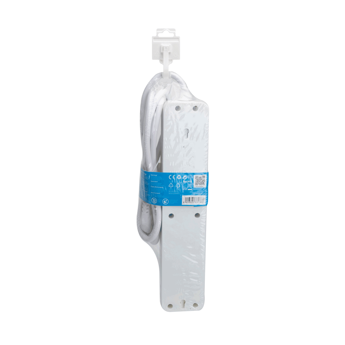Ciabatta Multipresa 3 Posti Schuko e Bipasso + USB e Tipo C Cavo Da 1,5 mt