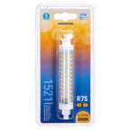 Lampadina Led R7S Lineare 118mm 12W SMD Bianco caldo 3000K