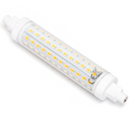 Lampadina Led R7S Lineare 118mm 12W SMD Bianco caldo 3000K