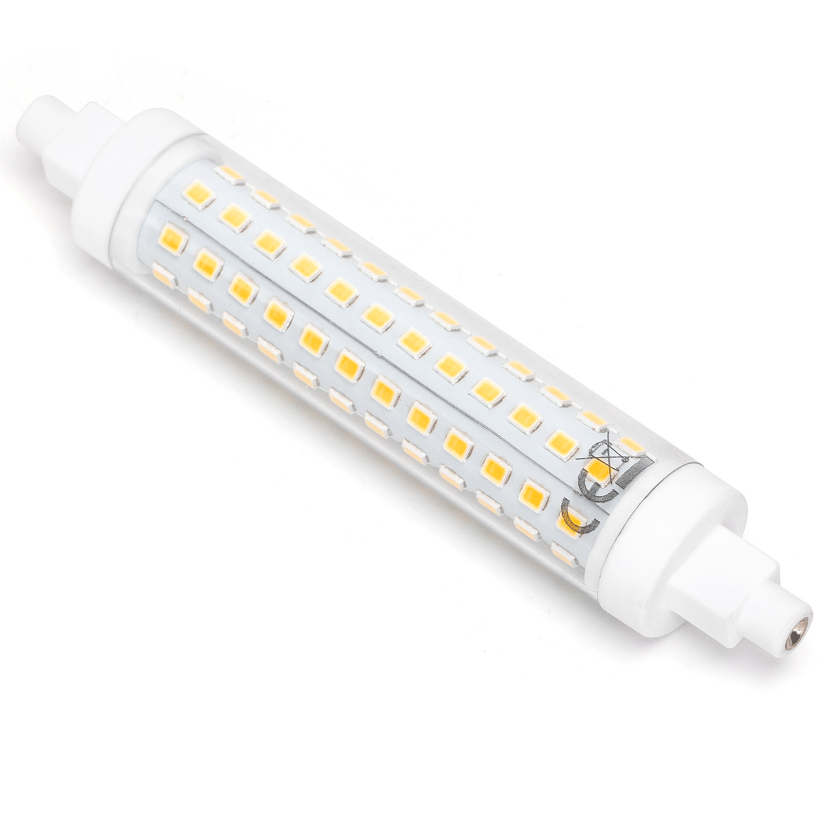 Lampadina Led R7S Lineare 118mm 12W SMD Bianco caldo 3000K