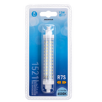 Lampadina Led R7S Lineare 118mm 12W SMD Bianco Freddo 6500K