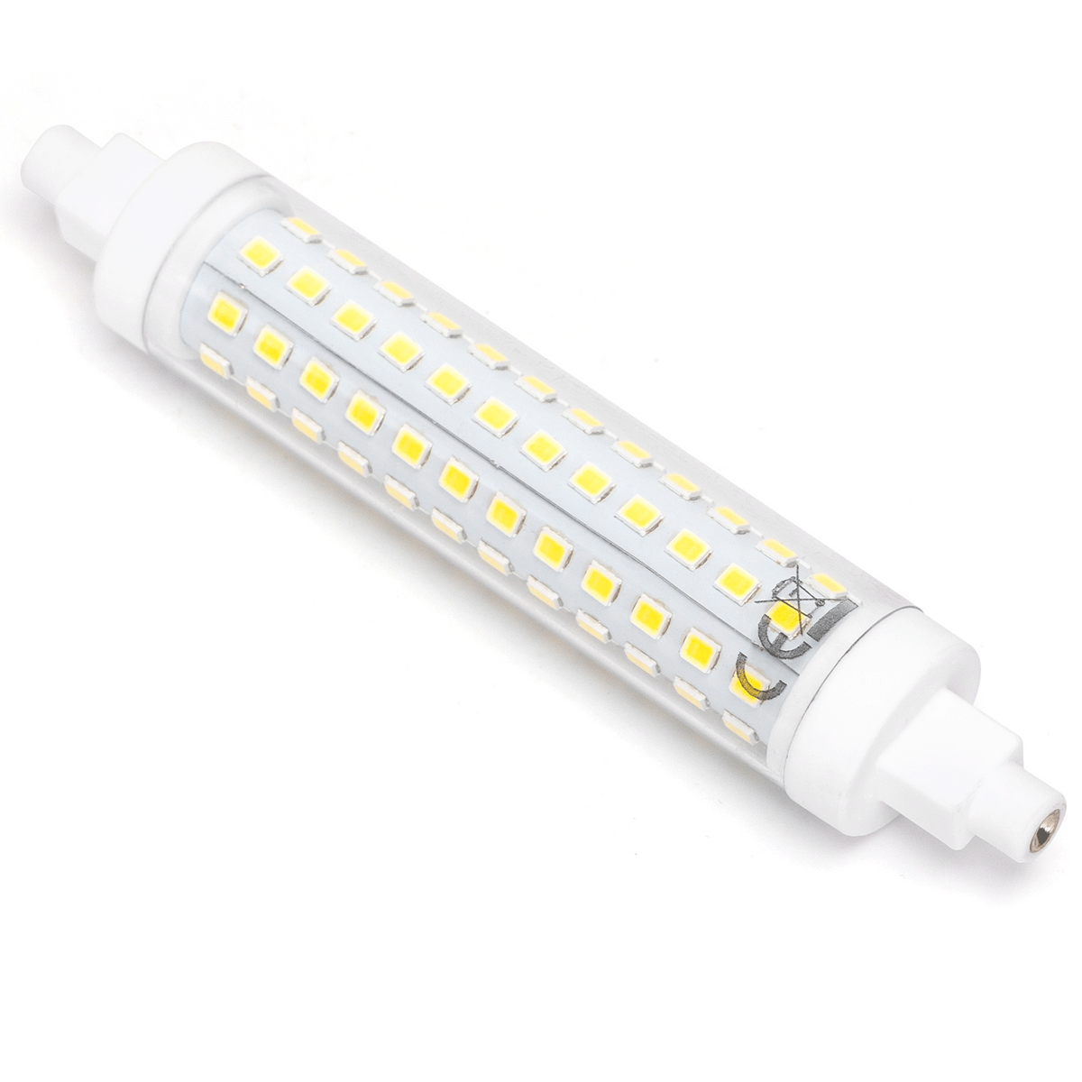 Lampadina Led R7S Lineare 118mm 12W SMD Bianco Freddo 6500K
