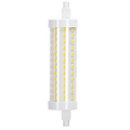Lampadina Led R7S Lineare DIMMERABILE 118mm 12W SMD Bianco caldo 3000K