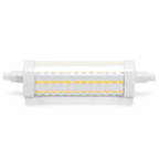 Lampadina Led R7S Lineare DIMMERABILE 118mm 12W SMD Bianco caldo 3000K