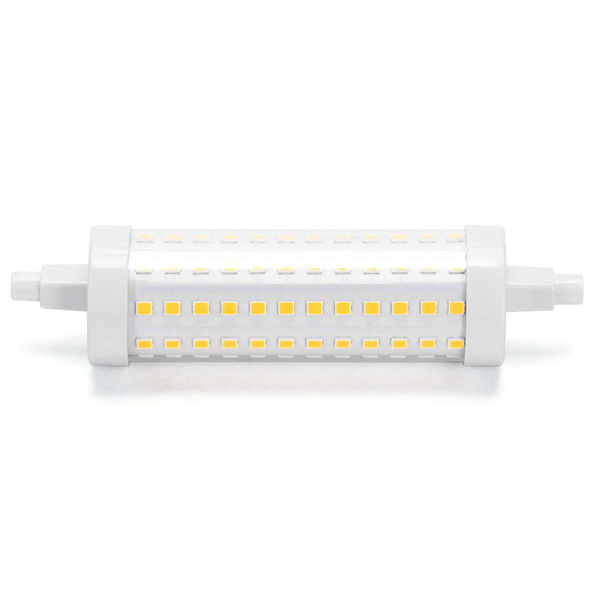 Lampadina Led R7S Lineare DIMMERABILE 118mm 12W SMD Bianco caldo 3000K