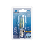 Lampadina per cappa E14 T25 4W Bianco Freddo 6500K