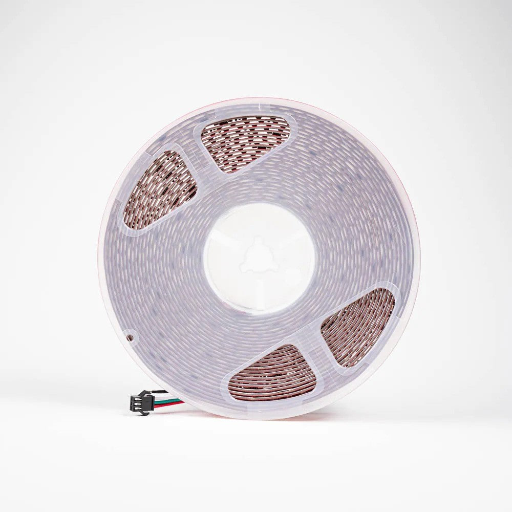 Striscia Led RUNNING Digitale Arelux 8W/MT 24V IP20 10mm 3000K 10MT