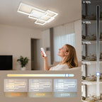 Aigostar Plafoniera LED Dimmerabile LED 38W 230V 2700-6500K + Telecomando