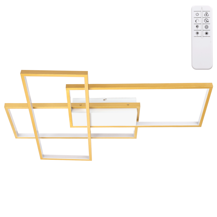Aigostar Plafoniera LED Dimmerabile LED 38W 230V 2700-6500K + Telecomando