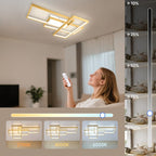Aigostar Plafoniera LED Dimmerabile LED 38W 230V 2700-6500K + Telecomando