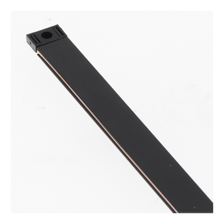 Binario Magnetico Nero 2 Metri 42V Serie Slim 5mm