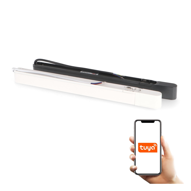 Driver Tuya Smart 200W 42V Bianco/Nero Per Binario Magnetico Serie Slim