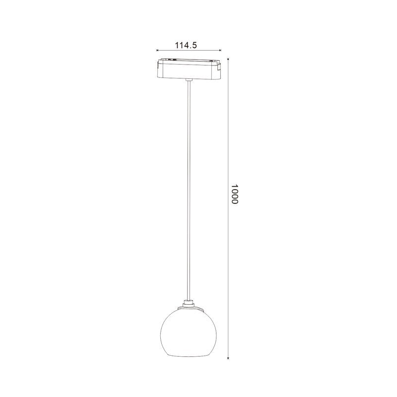 Faretto LED Lution Plus Sospensione 12W CCT CRI 90 Bianco 42V