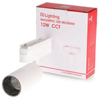 Faretto LED Slim Series 12W CCT Per Binario Magnetico Bianco 42V