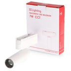 Faretto LED Slim Series 7W CCT Per Binario Magnetico Bianco 42V