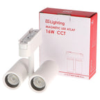 Faretto LED Atlaf Slim Series 16W CCT Per Binario Magnetico Bianco 42V