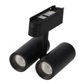 Faretto LED Atlaf Slim Series 16W CCT Per Binario Magnetico Nero 42V