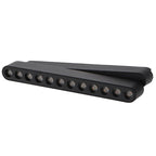 Faretto LED Care Slim Series 12W CCT Per Binario Magnetico Nero 42V