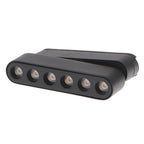 Faretto LED Care Slim Series 6W CCT Per Binario Magnetico Nero 42V