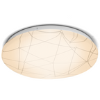 Plafoniera Led da Soffitto 20W 2200lm Luce 3000 o 6000K Paralume Decorato