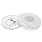Plafoniera Led da Soffitto 12W 1300lm Luce 3000 o 6000K Paralume Decorato