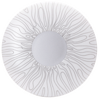 Plafoniera Led da Soffitto 36W 4000lm Luce 3000 o 6000K Paralume Decorato