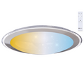 Plafoniera da Soffitto Led 30W CCT 3000-6500K Dimmerabile con Telecomando